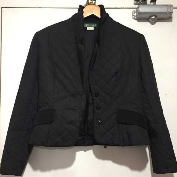 VINTAGE SOLEIADO CROPPED JACKETS SIZE 42 - Picture 1 of 9